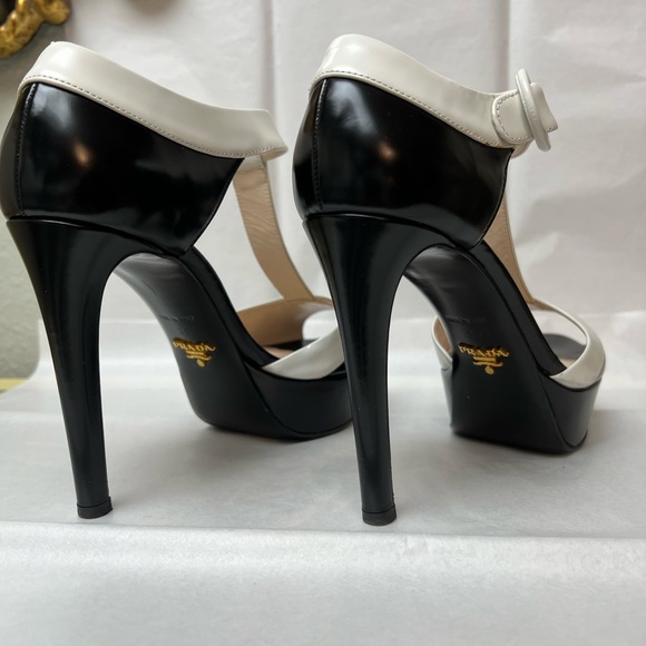 Prada platform sandals. - Picture 3 of 7